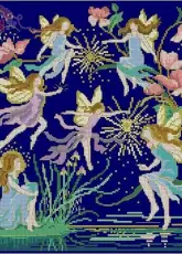 Magical Fairy Garden by Lesley Teare Cross Stitch Gold 23