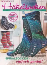 Häkelsocken-Spiralsocken einfach genial-N°28-German/no ads