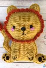 Spin a Yarn Crochet - Jillian Hewitt - Ragdoll Lion - Free
