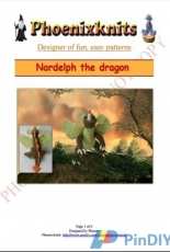 Phoenixknits-Nordelph ,the Dragon by Phoeny
