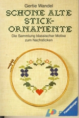 Gertie Wandel-Schöne alte Stick-Ornamente-Die Sammlung klassischer Motive zum Nachsticken-German-1991