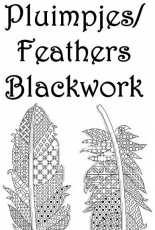 Blackwork Feathers by HetBorduurbloempje