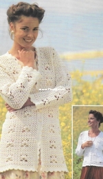 King Cole - 7133 - Crochet Cardigans