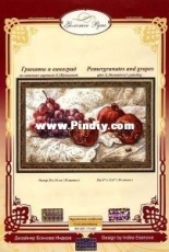 Zolotoe Runo FI-007 - Pomegranate and Grapes