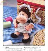 Crochet Newsletter Magazine - Nicole the French maid, by Betty Butler - Free