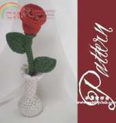 Crochet Cute - Kawaii Gurumi - Stephanie Garcia - Roses are Red