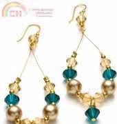 Prima Brad- Gold Forest earrings- Free