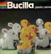 Bunny, Chic & Lamb candy holders - Bucilla