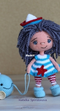 Natalka Spiridonova - Natalia Spiridonova - Sailor Doll and Whale - Russian