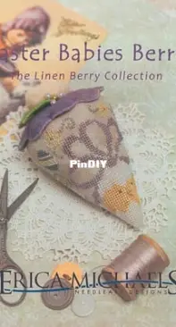 Erica Michaels Needleart Designs - The Linen Berry Collection - Easter Babies Berry