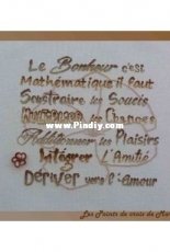 Bonheur Mathématique - Les points de croix de Mary