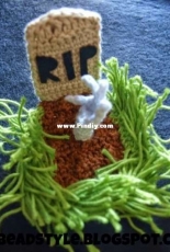 Crochet Creativo-Hamma Style and Amigurumis- Marta Ruso - Graveyard -  Spanish-Free
