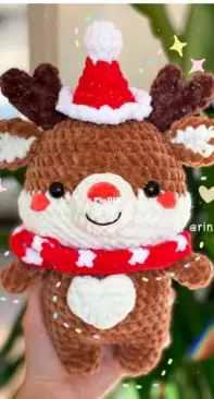 RIN Crochet - rin.meow21 - Renie the Reindeer
