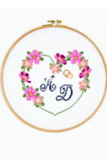 DMC Personalised Wedding Wreath - English-French - Free