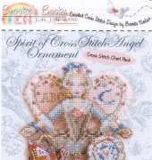 Brooke's Books - Spirit of Cross Stitch Angel Ornament