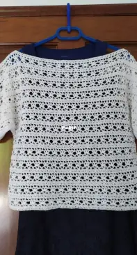 Crocheted top
