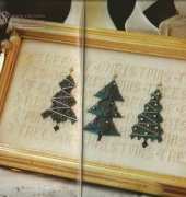 Trees of Christmas Sampler from Cross Stitch Christmas 2001