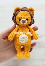 Amigurumi Today - Unknown Designer - Cuddle Me Lion Amigurumi Pattern - Polish - Translated - Free