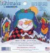 Dimensions 72746 Whimsies - Snowman and Pals