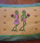 Frog pillow