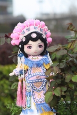 Chinese Opera Doll- Mu Guiying
