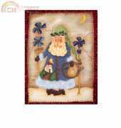 Terrye French Designs - Pinwheels Santa