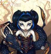 HAED HAEJBG1707 Dark Dragon by Jasmine Beckett