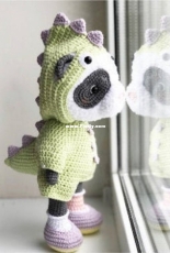KnitToys - Tatyana Medvedeva - Little panda