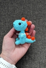 Amidorable Crochet - Jackie Laing - T-Rex - Free