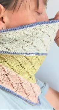 Peachy Perfect Cowl by Debbie Ford-Free