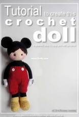 Mientras cuchufleta duerme - Rosana Gonzalez - Crochet doll