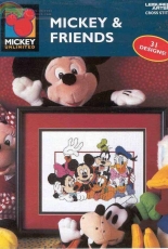 Leisure Arts 3095 - Mickey and Friends
