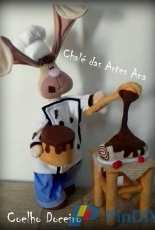 Chale das Artes Ana Coelho Doceiro Candy Bunny – Soft Dolls -Felt -  Portuguese