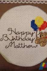 Stitched Birthday Card