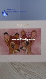 card bambi -los disenos de inma