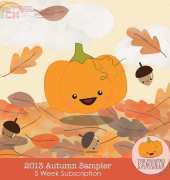 The Frosted Pumpkin - Autumn Sampler 2013