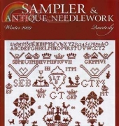 Sampler and Antique Needlework Quarterly SANQ - Vol.57 - Winter 2009