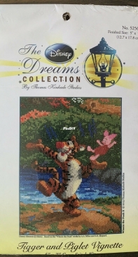 M.C.G. Textiles 52564 - The Disney Dream Collection - Tigger and Piglet Vignette by Thomas Kinkade