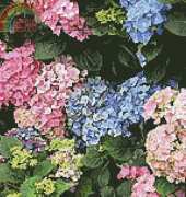 Artecy Cross Stitch - Hydrangeas (Flowers)