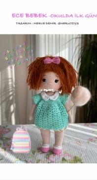 Merutoys - Merve Demir - Ece Doll - Ece Bebek - Turkish