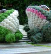 Roman Sock - Brigitte Read - Halloween Toads - Free