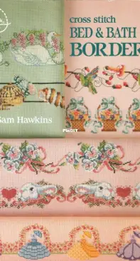 American School of Needlework ASN 3552 - Bed and Bath Borders by Sam Hawkins