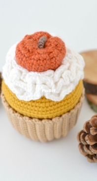 Elisas Crochet - Elisa Sartori - Fall cupcake - Free