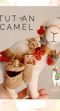 Aukillu Creative Crochet - Monica Santos Schneider - Tut an Camel - Camelo - Portuguese