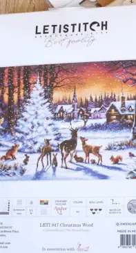 LetiStitch 947 Christmas Wood XSD