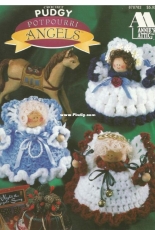 Flower Fridgies by Mary Layfield and Annie's Attic Vintage 