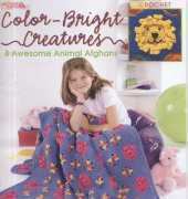 Leisure Arts 3362 Color Bright Creatures - Anne Halliday