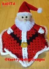 Knotty Hooker Designs - Santa or Gnome Lovey - English