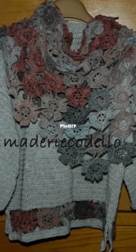twin set with flowers