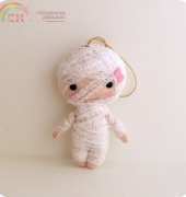 Gingermelon- Mummmy ornament pattern